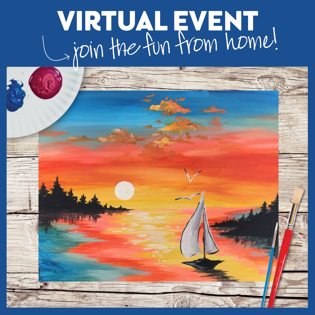 Paint and Sip in East Meadow East Meadow Pinot's Palette